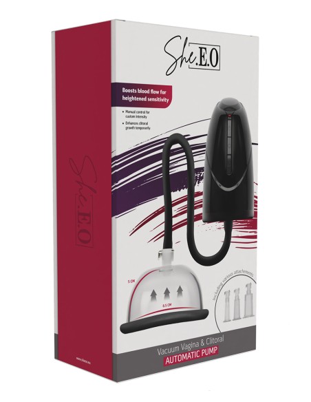 Pompe à vagin et clitoris automatique - She.E.O